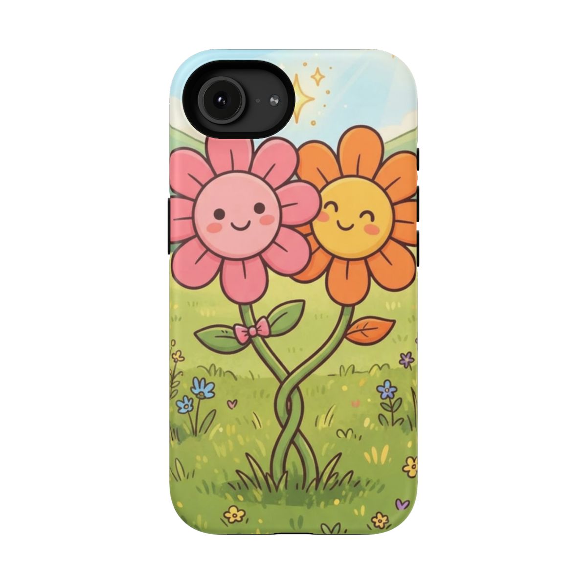 Impact-Resistant Cases - Sunny Meadow Friends Floral Art |...