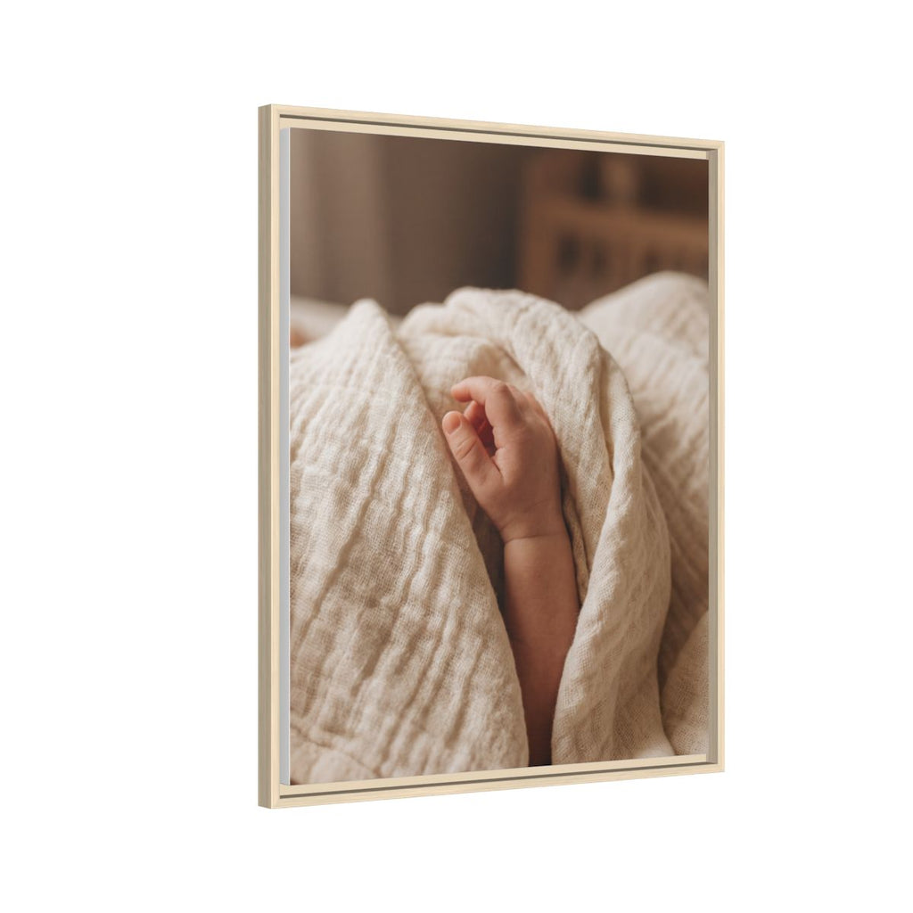 Matte Canvas, Framed - Neutral Nursery