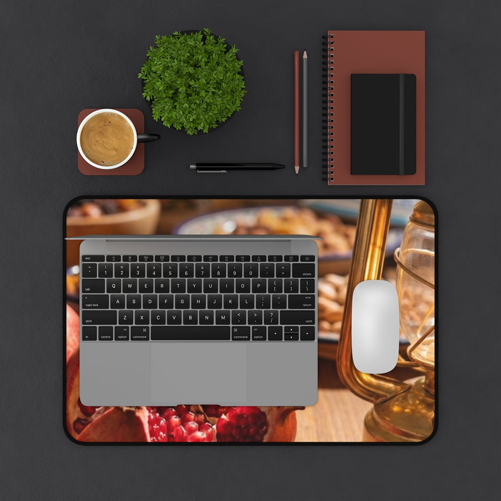 Desk Mat - Mediterranean Lantern Feast | Echovira Gallery