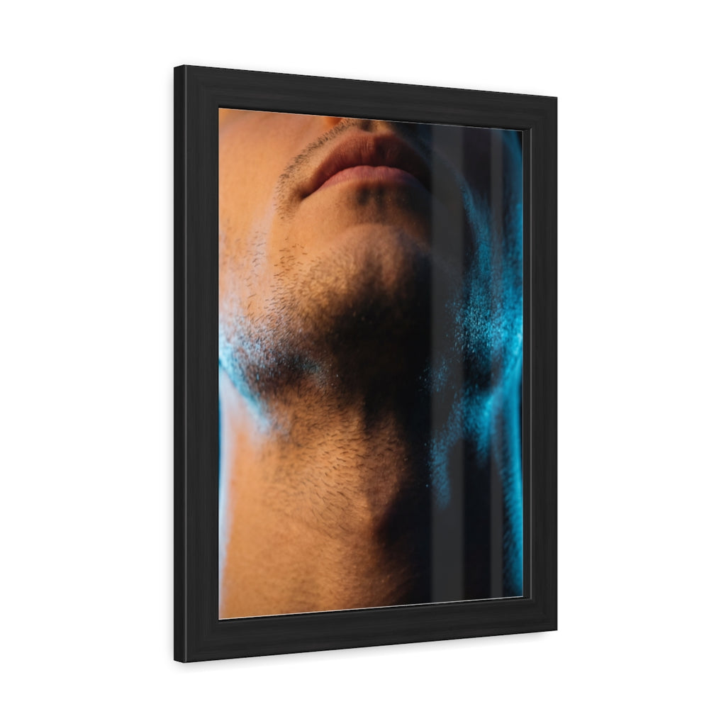 Framed Poster - Cinematic Urban Wall — Portrait