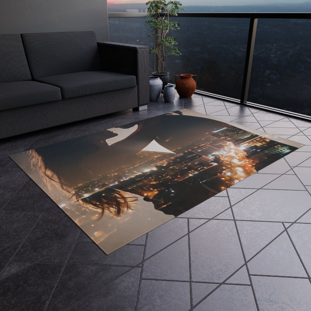 Outdoor Rug - Metropolitan Twilight | Echovira Gallery