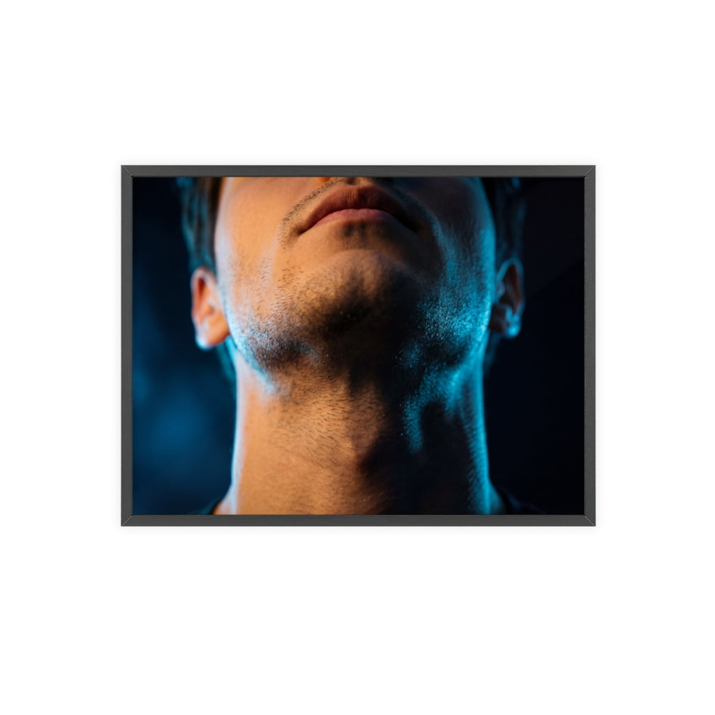 Wooden Framed Poster - Midnight Glow