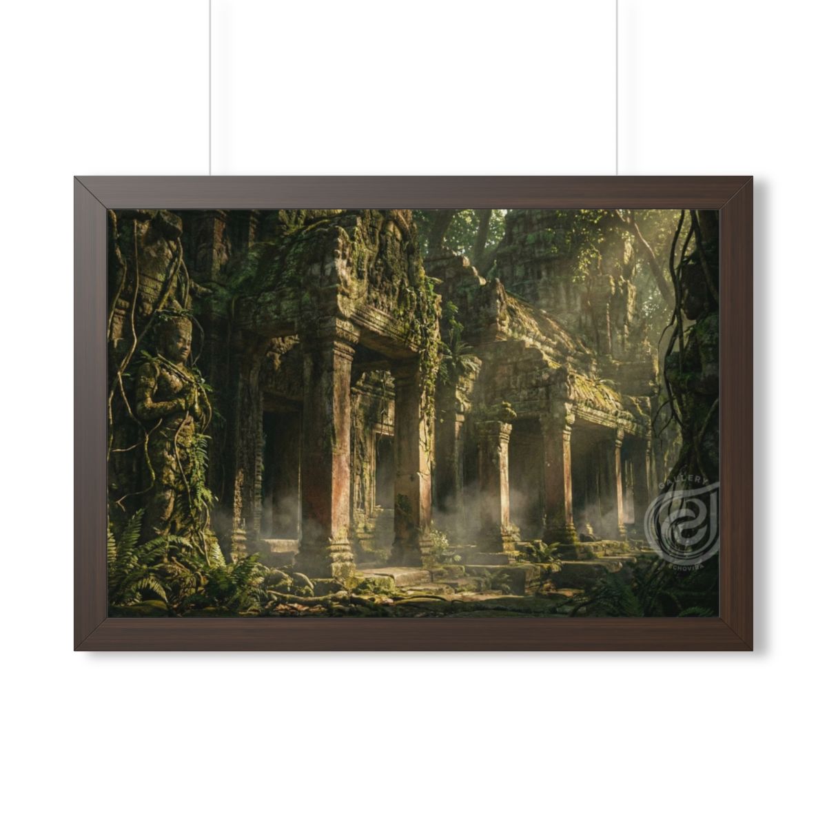 Framed Horizontal Poster - Ancient Sanctuary (14×11, 16×12...