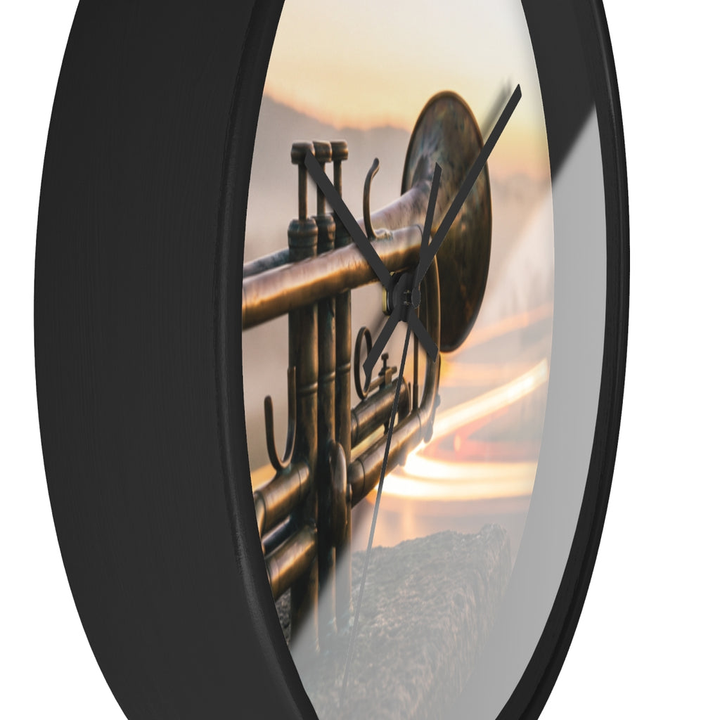 Wall Clock - Sunrise Symphony Timepiece | Echovira Gallery