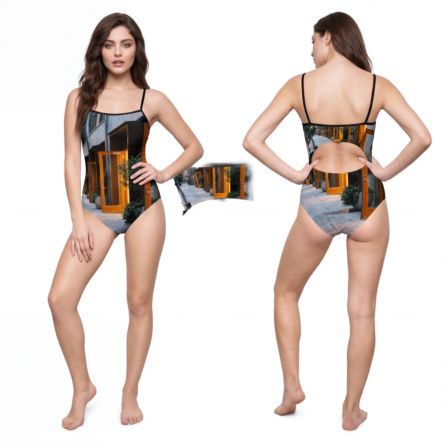 Women's One-piece Swimsuit - Twilight Walk
