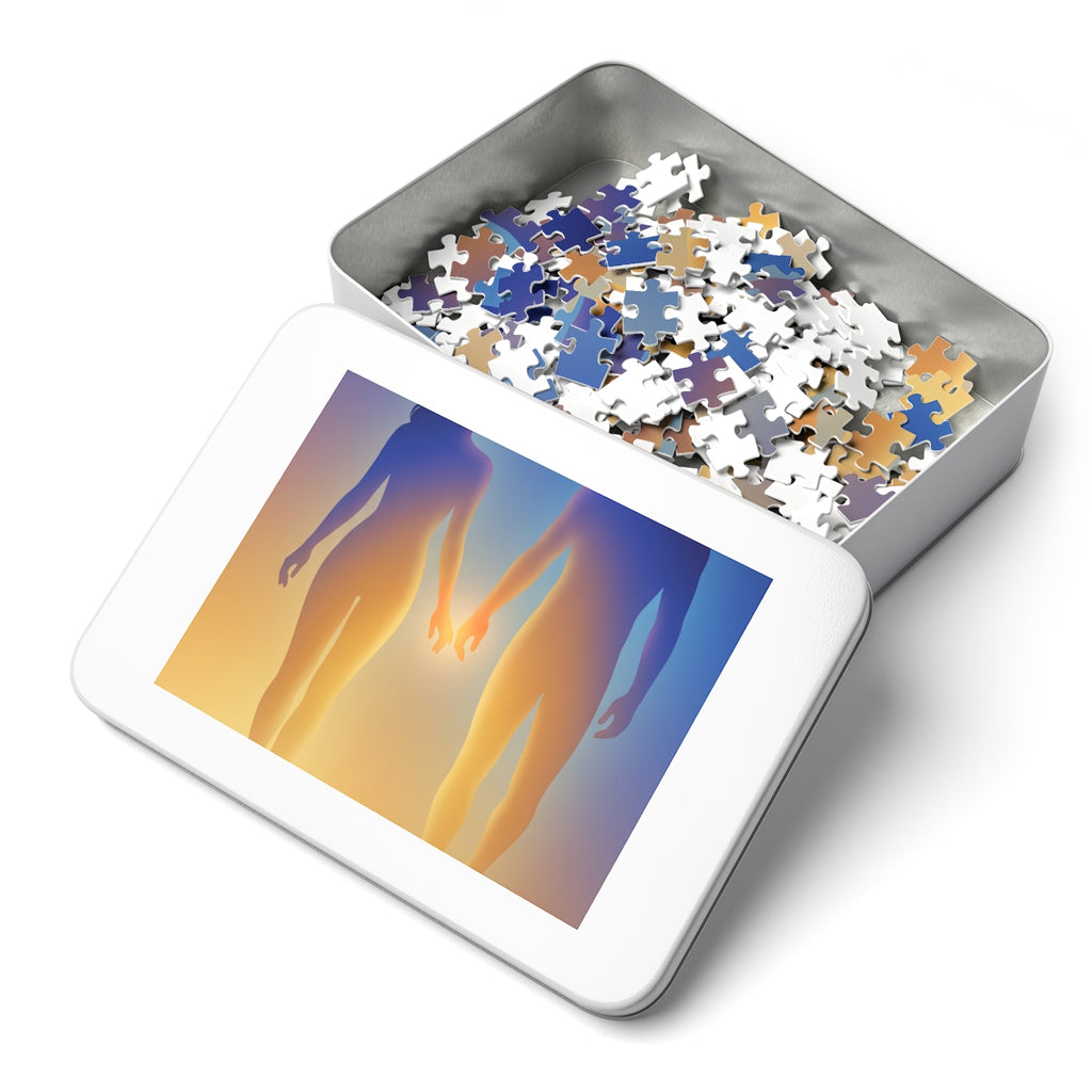 Jigsaw Puzzle with Tin - Celestial Souls (30, 110, 252, 500...