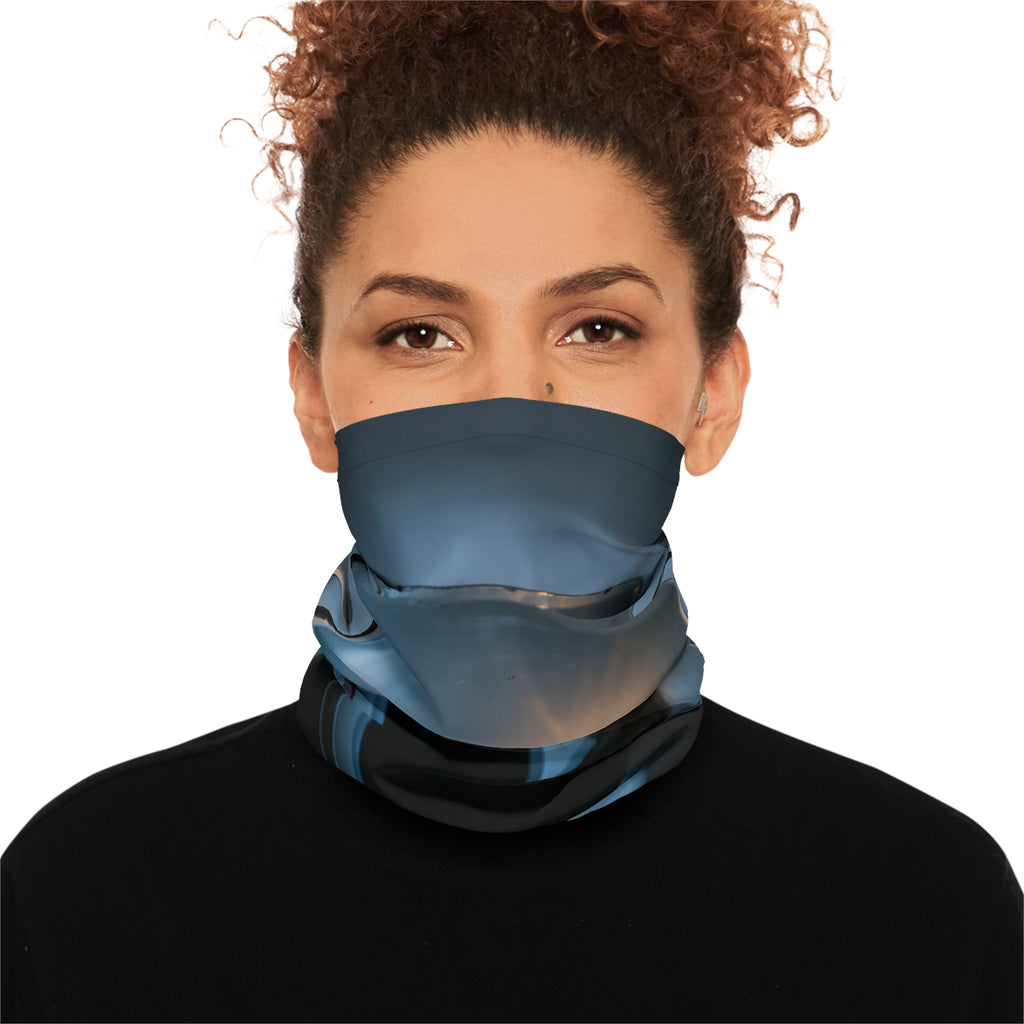 Midnight Reflections Neck Gaiter - Moody Outdoor Wrap |...