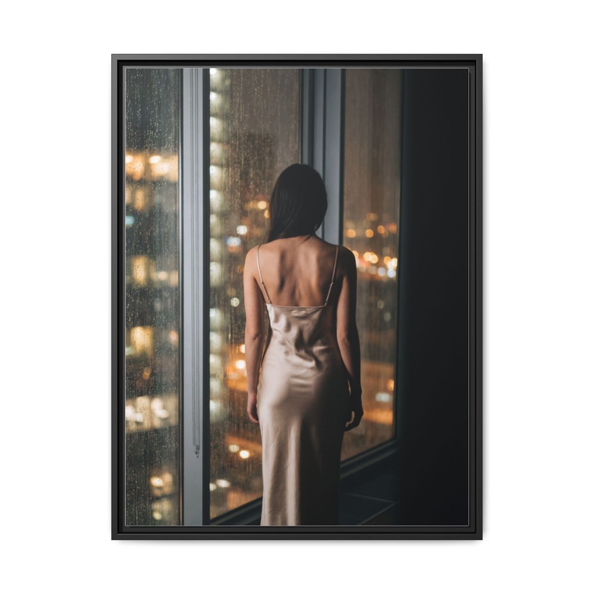 Framed Matte Canvas - Cinematic Nights