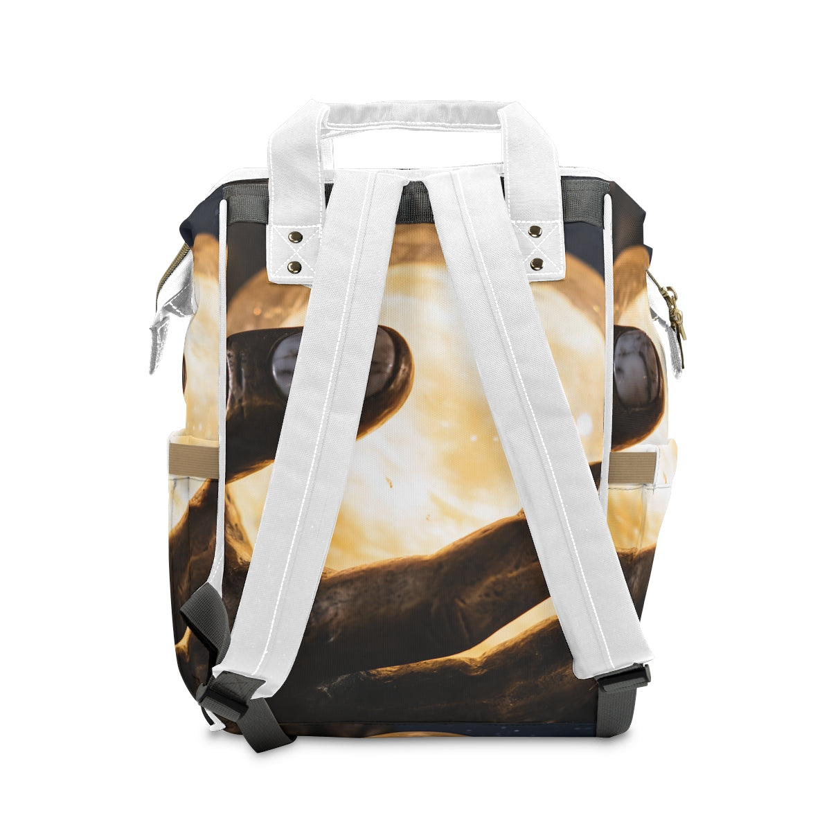 Celestial Orb Bronzed Palm Diaper Backpack