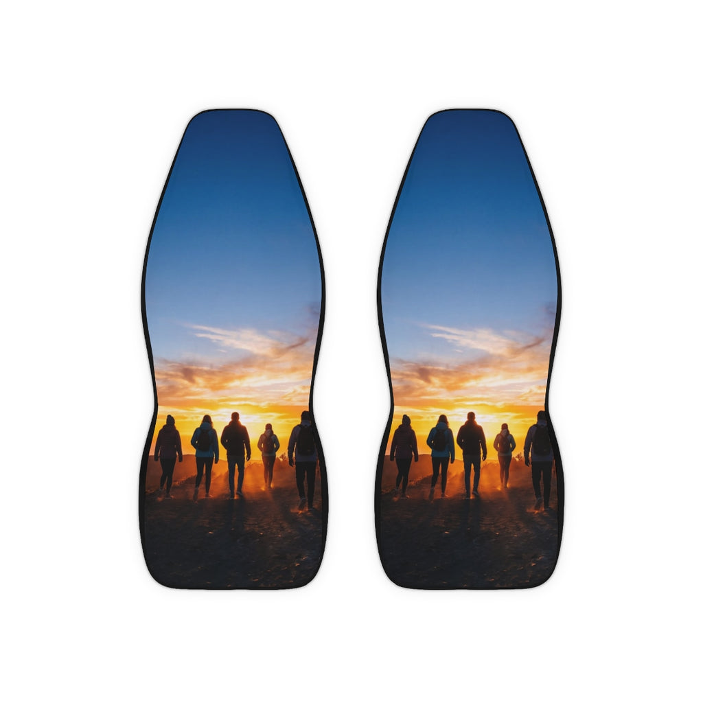 Car Seat Covers - Sunset Mountain Ridge | Echovira Gallery