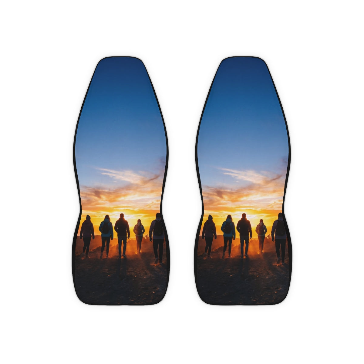 Car Seat Covers - Sunset Mountain Ridge | Echovira Gallery