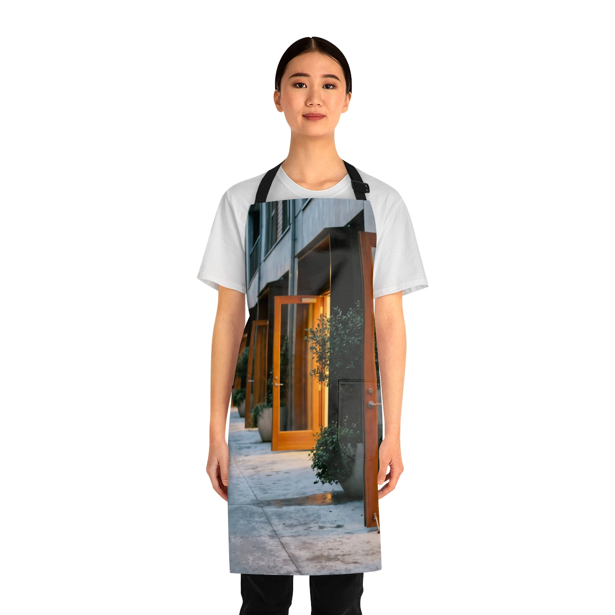 Apron - Evening Promenade Modern Kitchen | Echovira Gallery