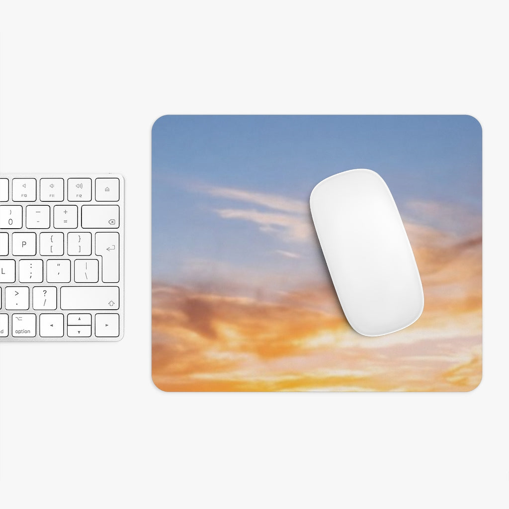 Mouse Pad - Golden Hour Mountain Trail | Echovira Gallery
