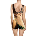 Women's Vintage Swimsuit - Golden Hour - Emerald Sunkissed |...