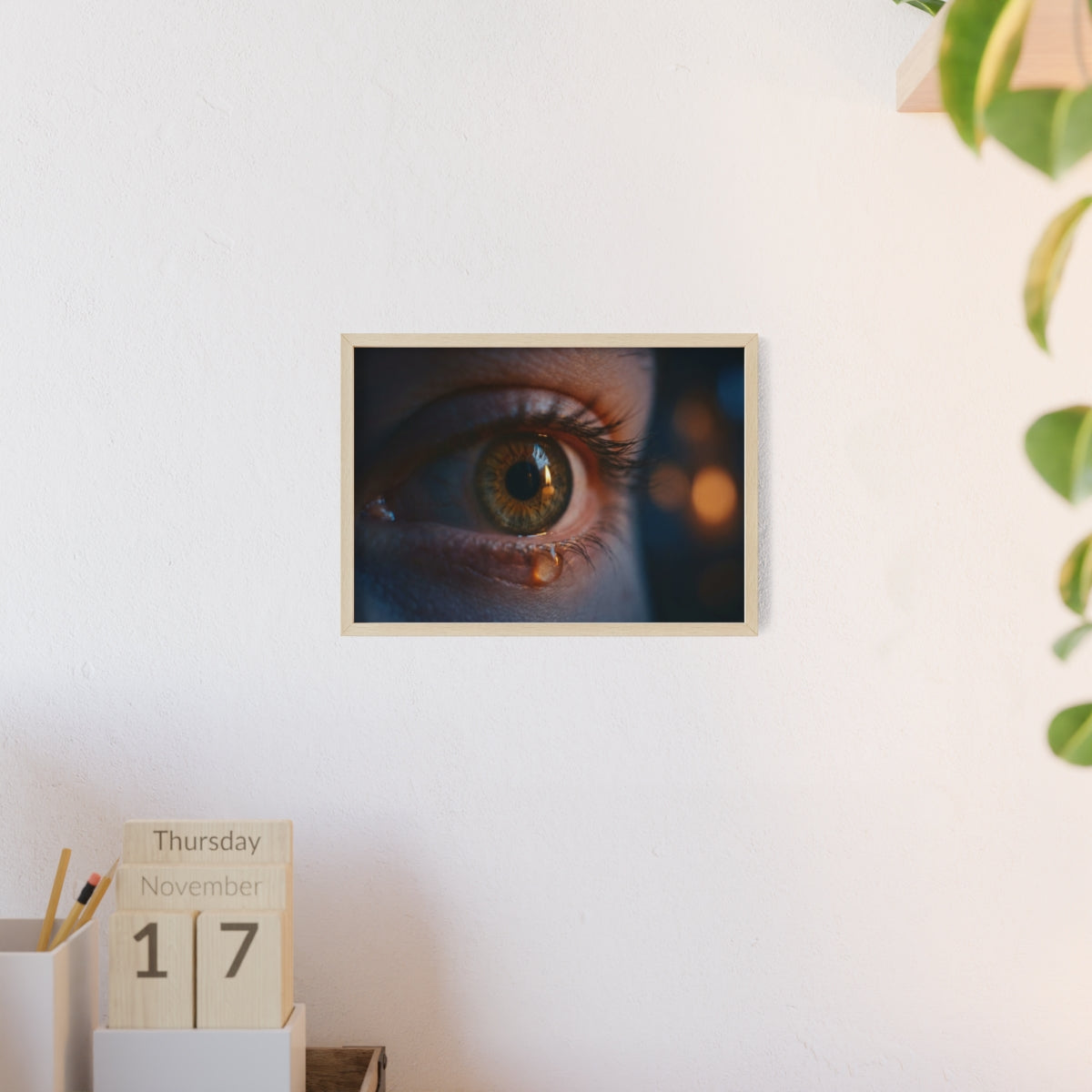 Posters with Wooden Frame - Eye Art