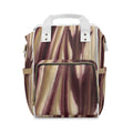 Abstract Hand Silhouette Diaper Backpack