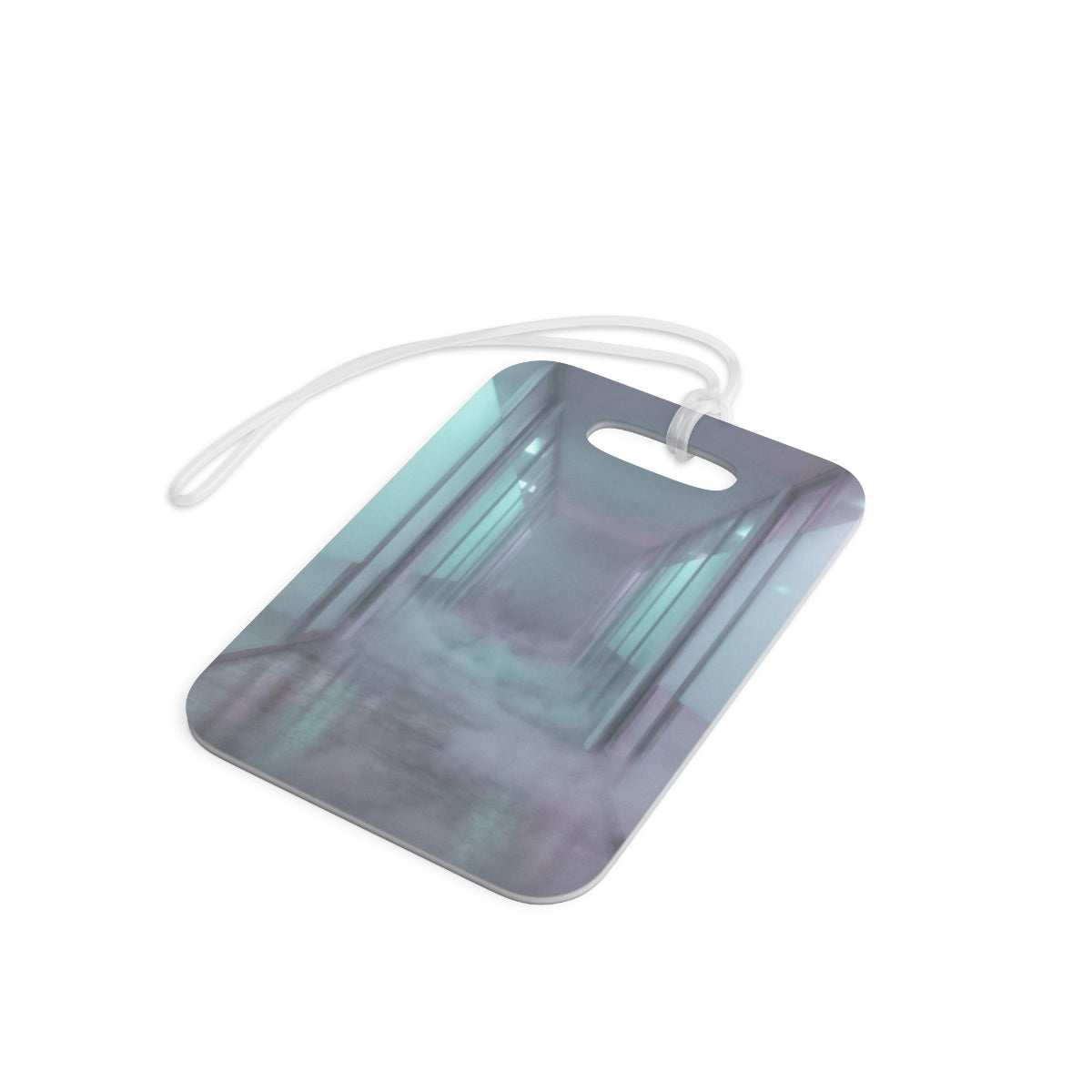 Luggage Tags - Liminal Corridor Fog Art Print | Echovira...