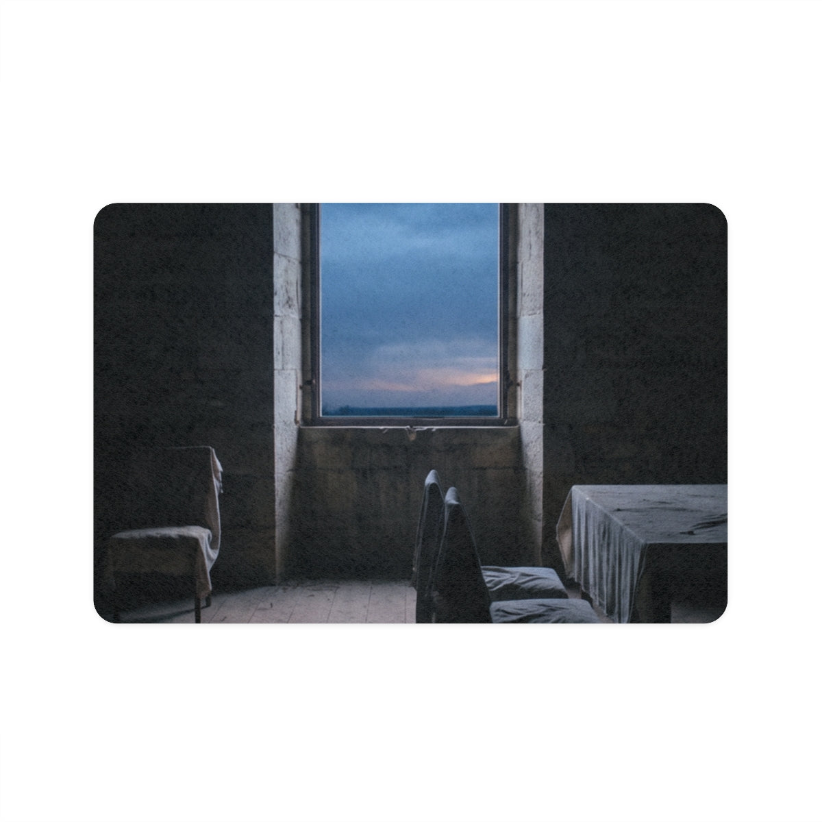 Pet Food Mat 12x18 - Twilight Sanctuary | Echovira Gallery