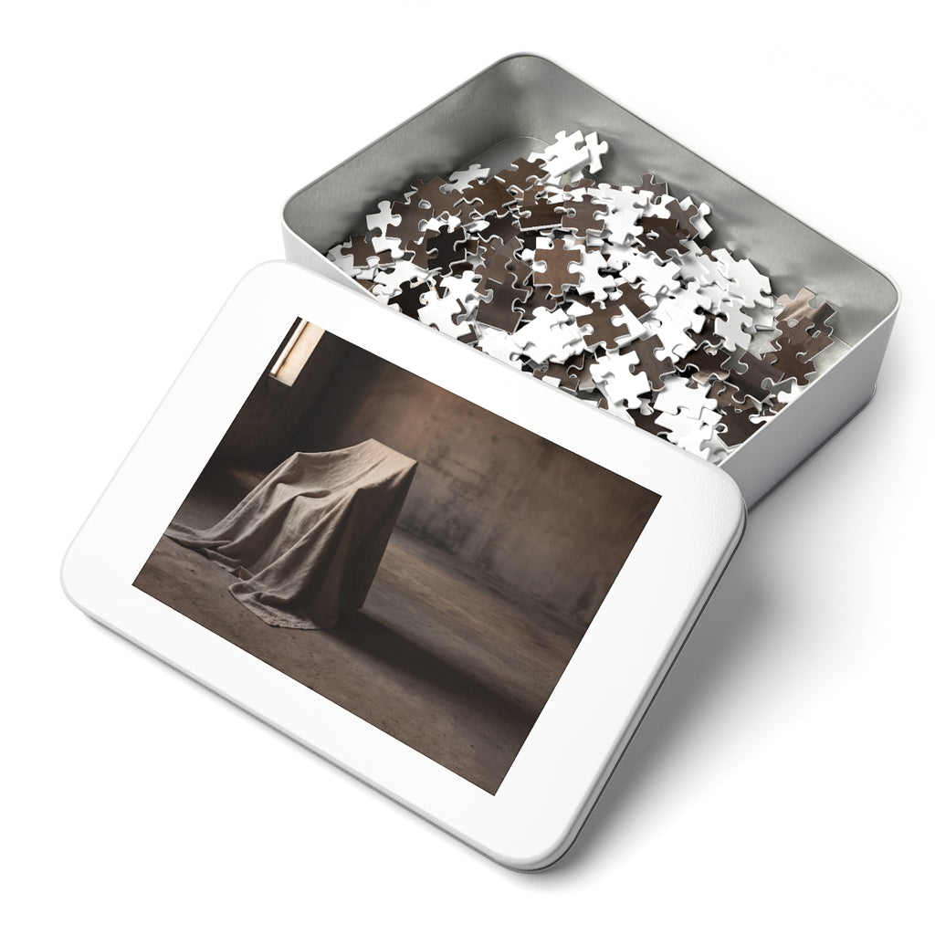 Jigsaw Puzzle with Tin - Wabi Sabi Focus