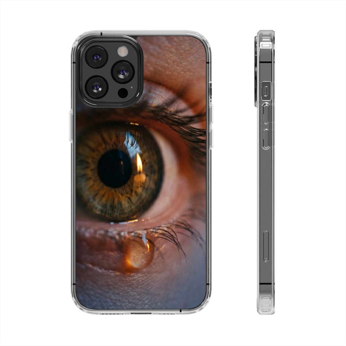 Clear Impact-Resistant Cases - Clear Phone Case - Luminous...