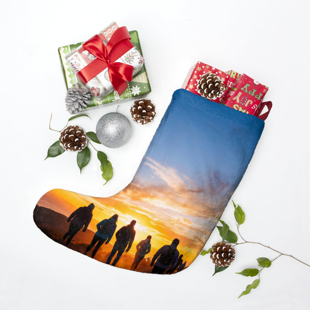 Christmas Stocking - Alpine Holiday Glow