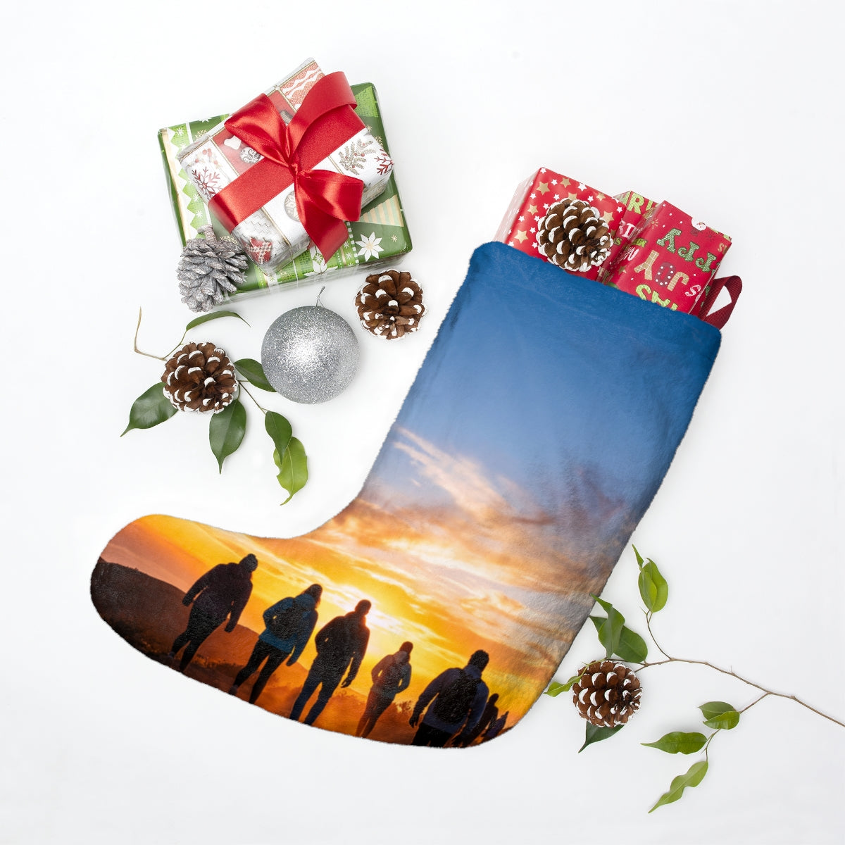 Christmas Stocking - Alpine Holiday Glow