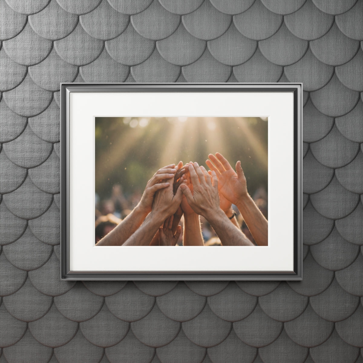Fine Art Prints - Golden Rays of Unity Wall Art (14×11 &......