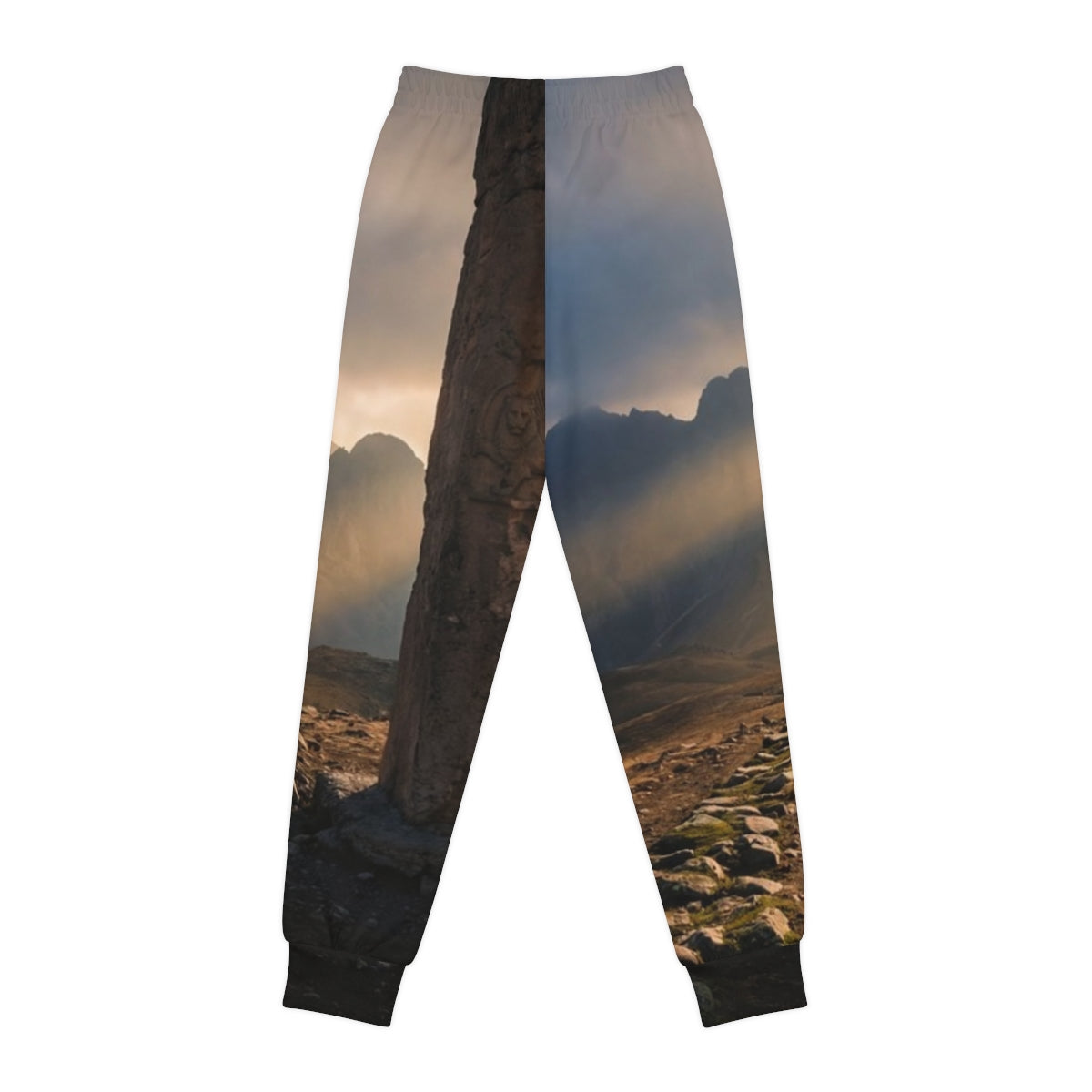 Youth Joggers - Ancient Mountain Sentinel Art | Echovira...