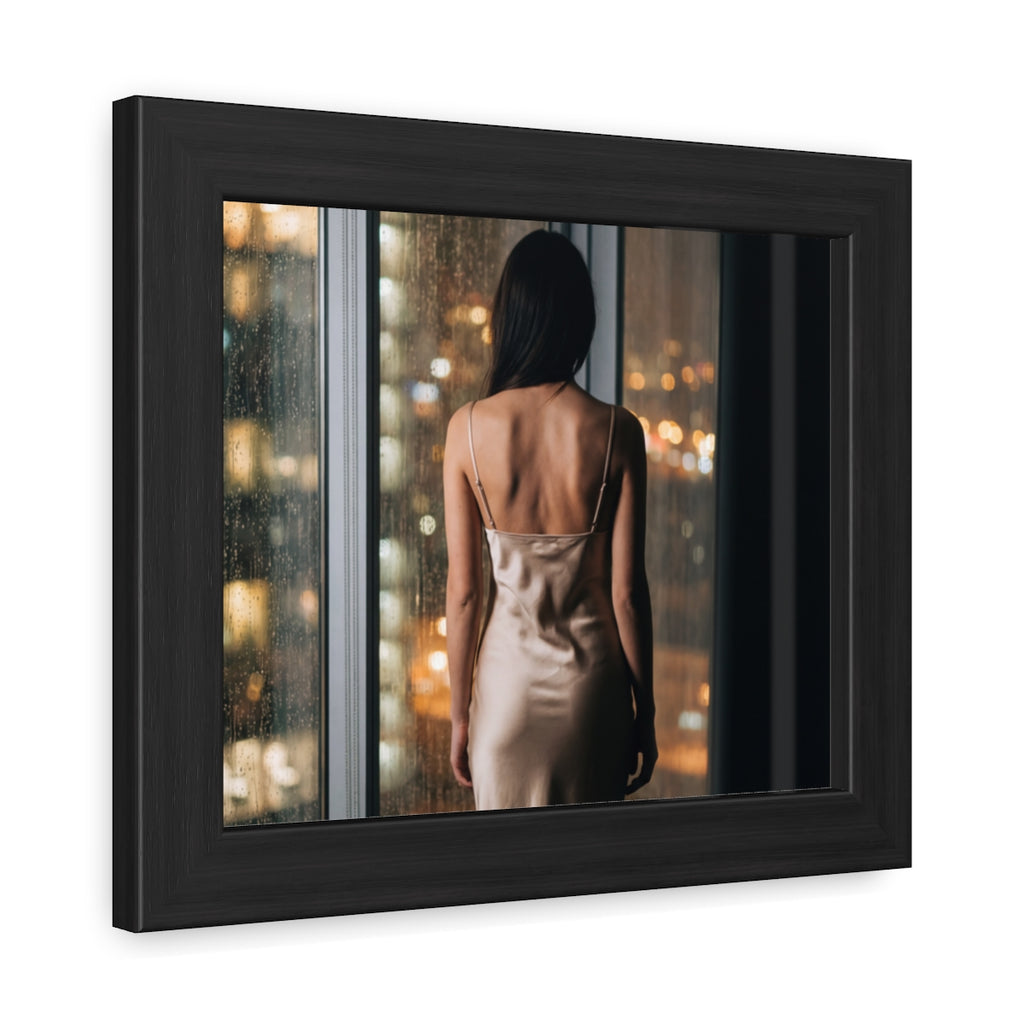 Framed Posters - Urban Solitude — Landscape