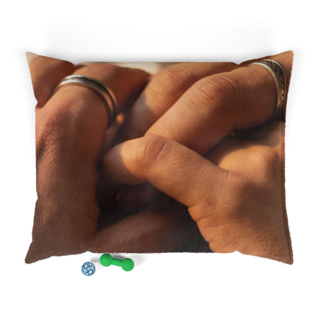 Pet Bed - Golden Slumber Haven | Echovira Gallery