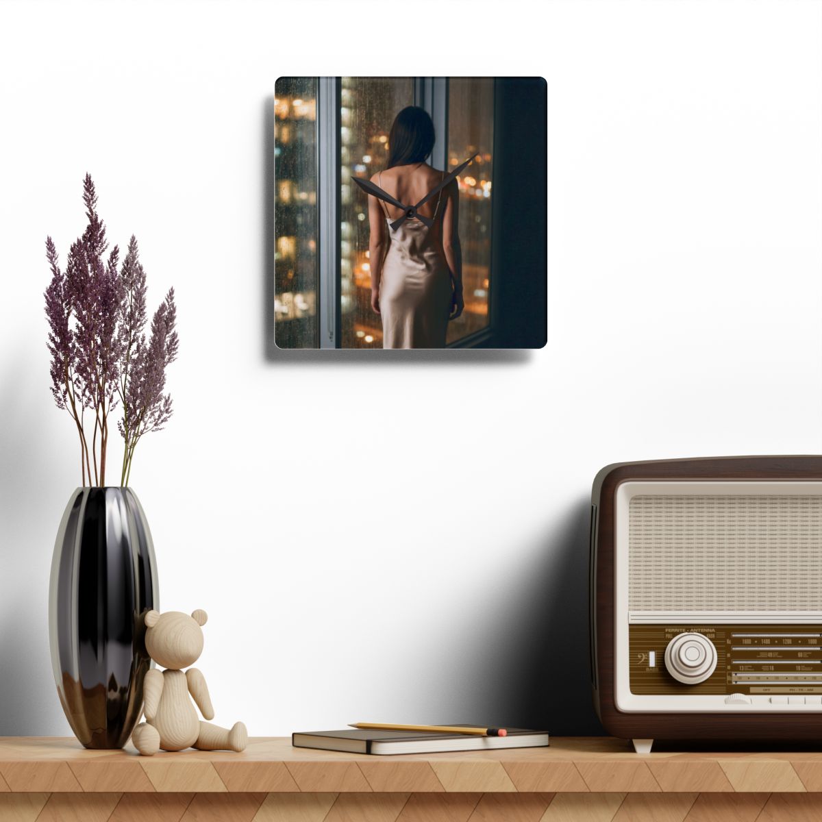 Acrylic Wall Clock - The Midnight Hour