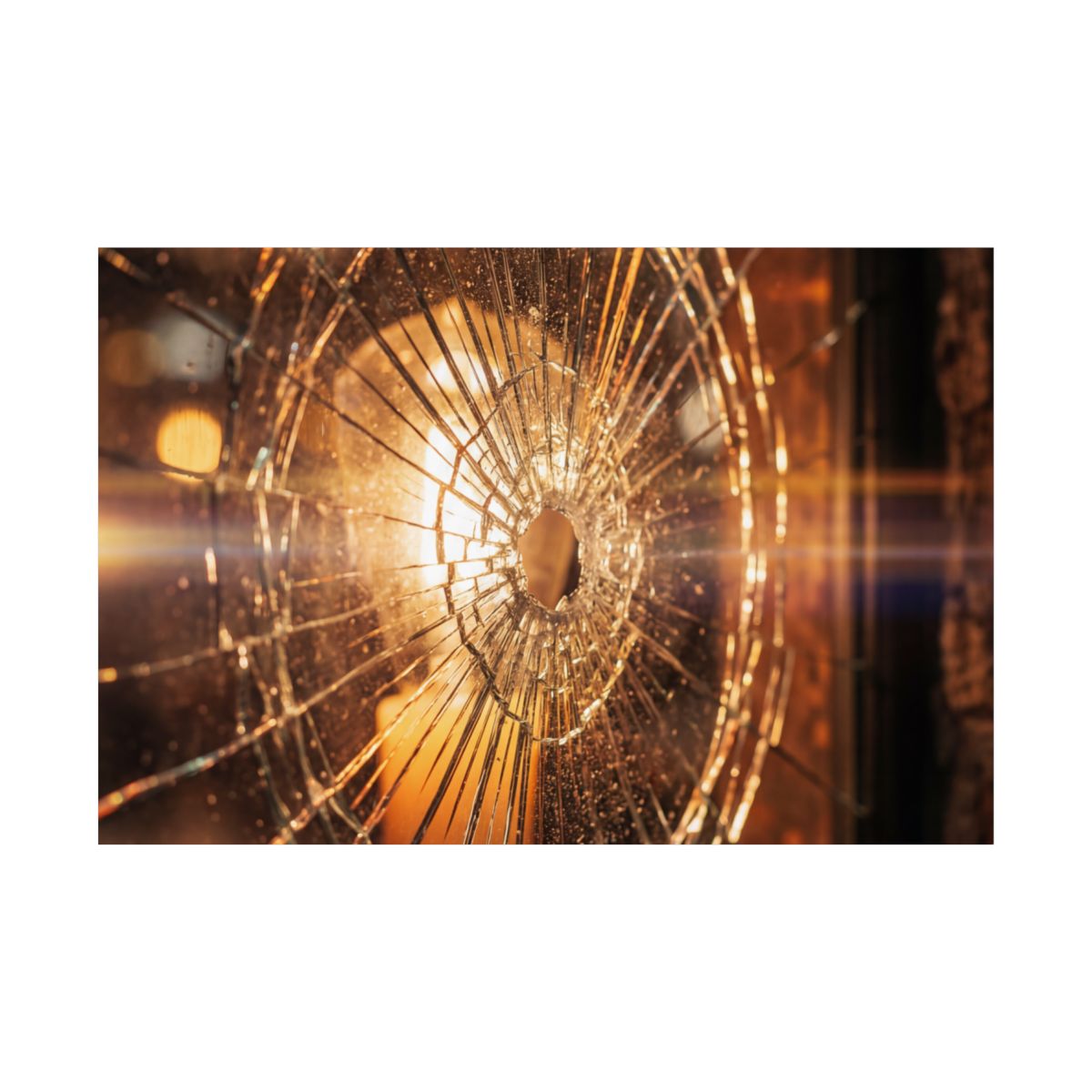 Matte Horizontal Posters - Shattered Radiance Glass Art... |...