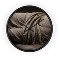 Wall Clock - Classical Stone Drapery | Echovira Gallery