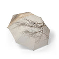 Semi-Automatic Foldable Umbrella - Winter Branch Solitude......