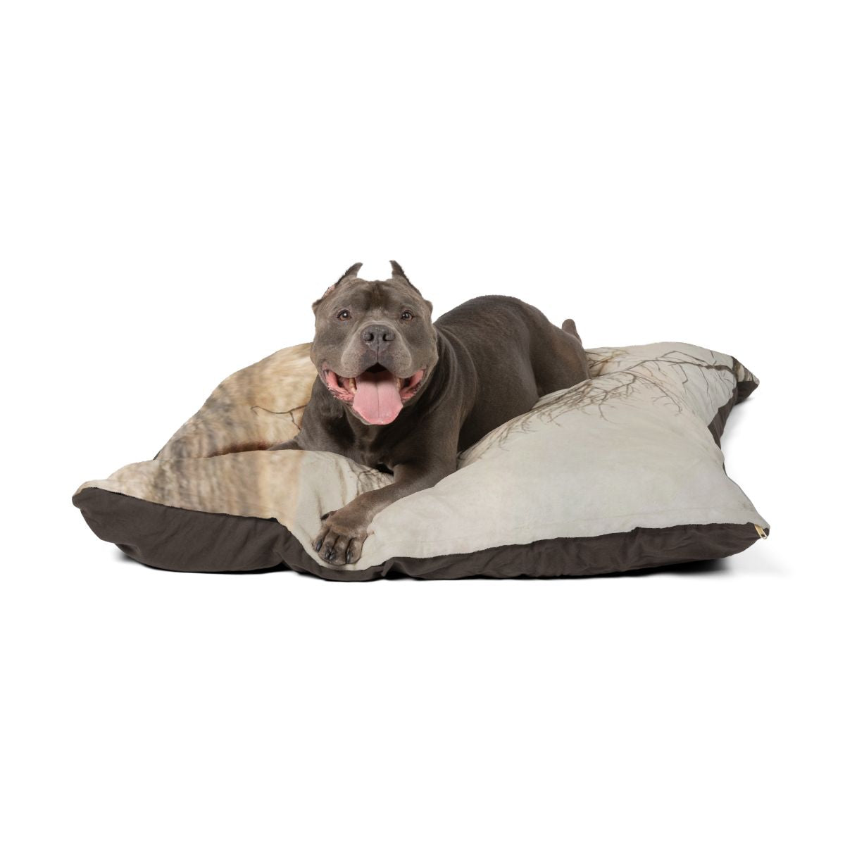Pet Bed - Winter Branch Solitude Landscape | Echovira...
