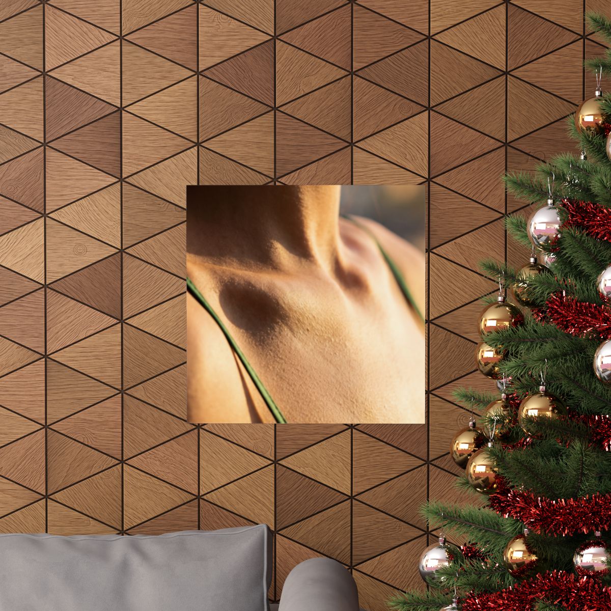 Matte Horizontal Posters - Golden Hour Glow - Minimalist......
