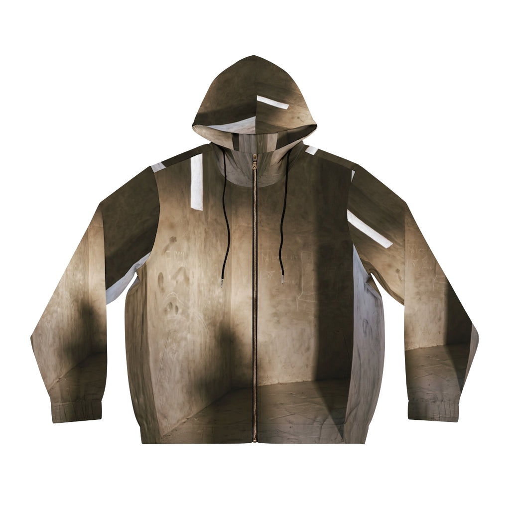 Men's Full-Zip Hoodie - Shadows of the Citadel moody... |...