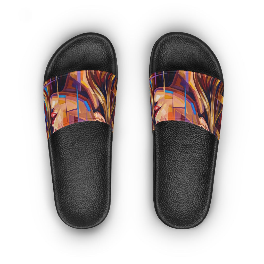 Women's Slide Sandals - Shattered Elegance | Echovira...