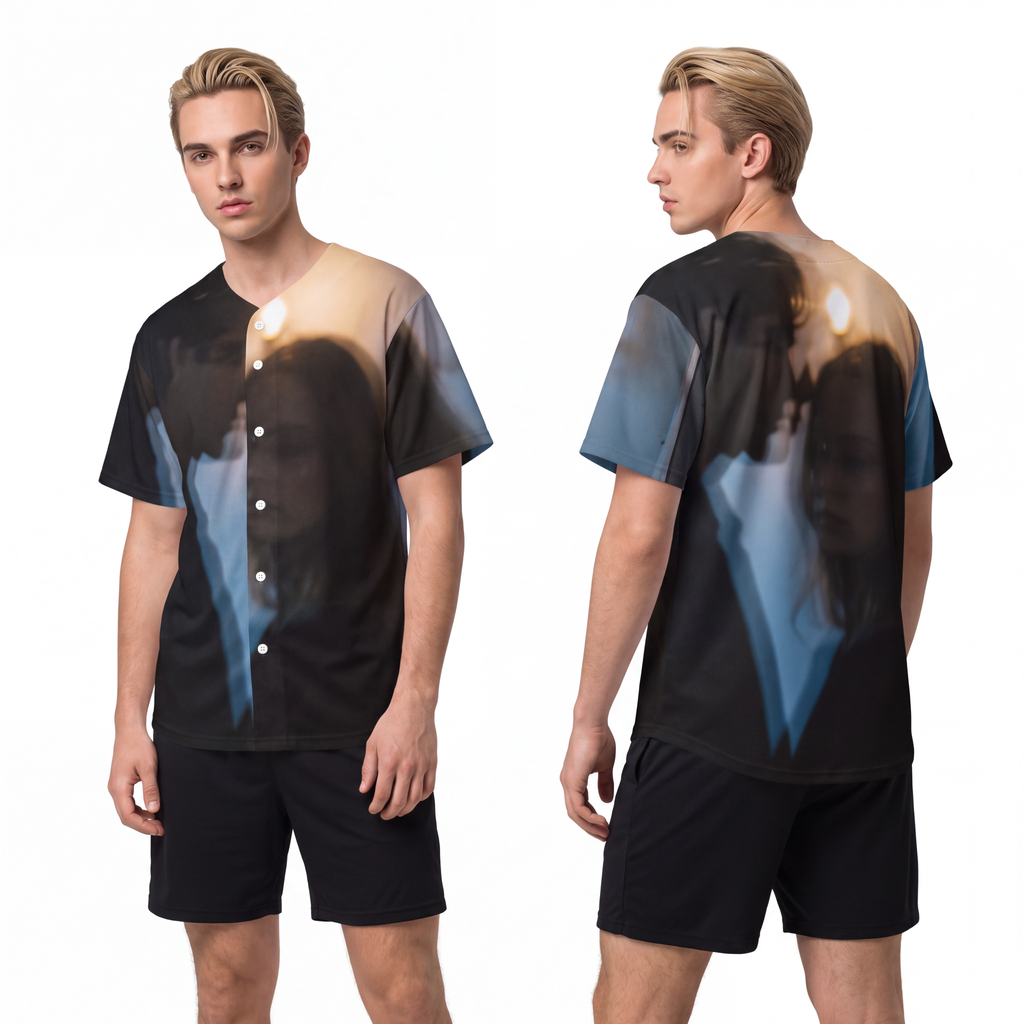 Men's Baseball Jersey - Midnight Reflections Jersey - Moody...