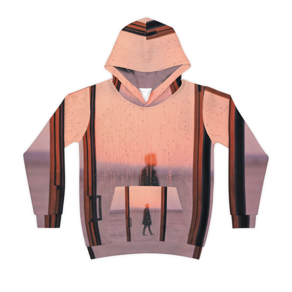 Children's Hoodie with Surreal Desert Art