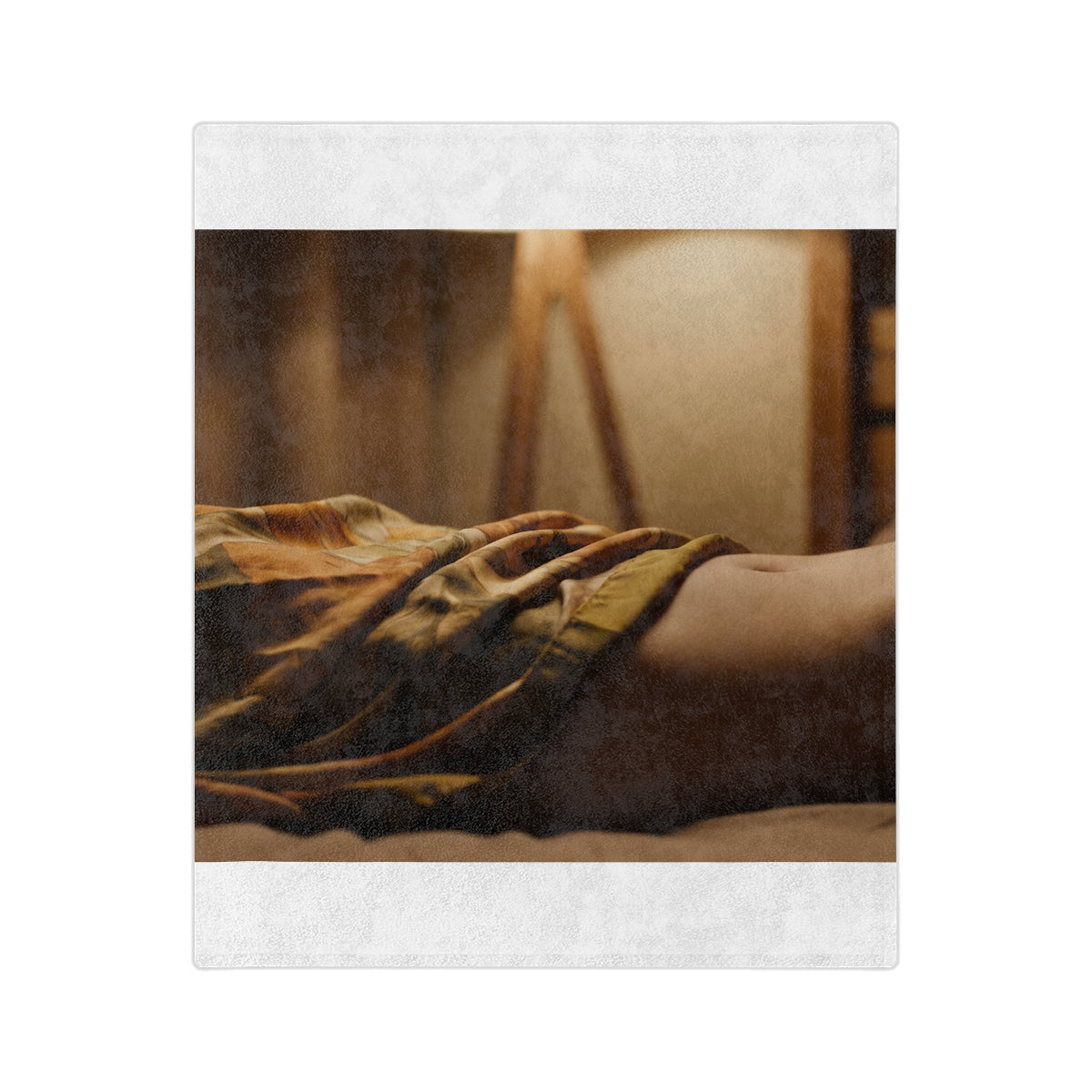 Velveteen Microfiber Blanket - Amber Silk | Echovira Gallery