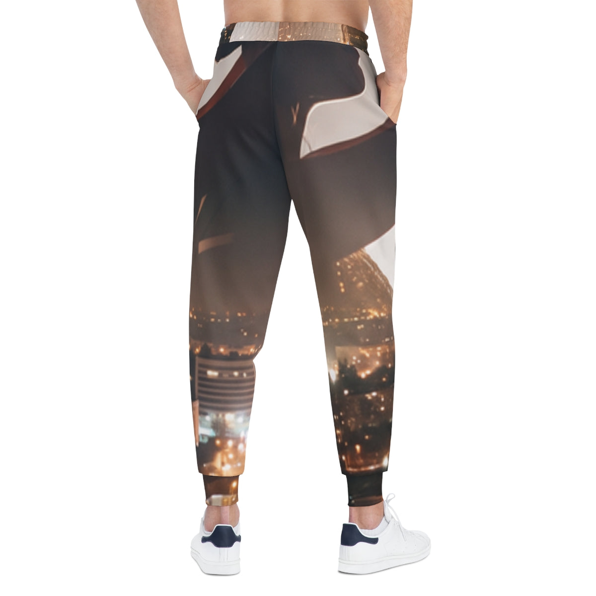 Men's Athletic Joggers - Night City Lovers | Echovira...