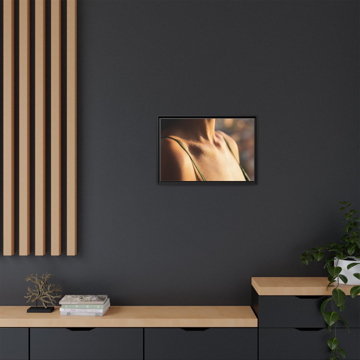 Matte Canvas Framed - Golden Hour Portrait