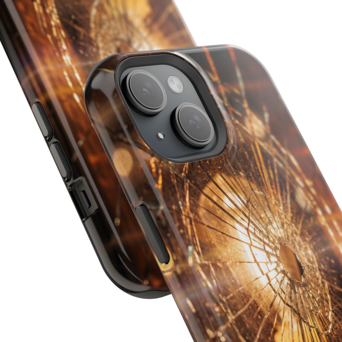 Impact-Resistant Case - Shattered Amber