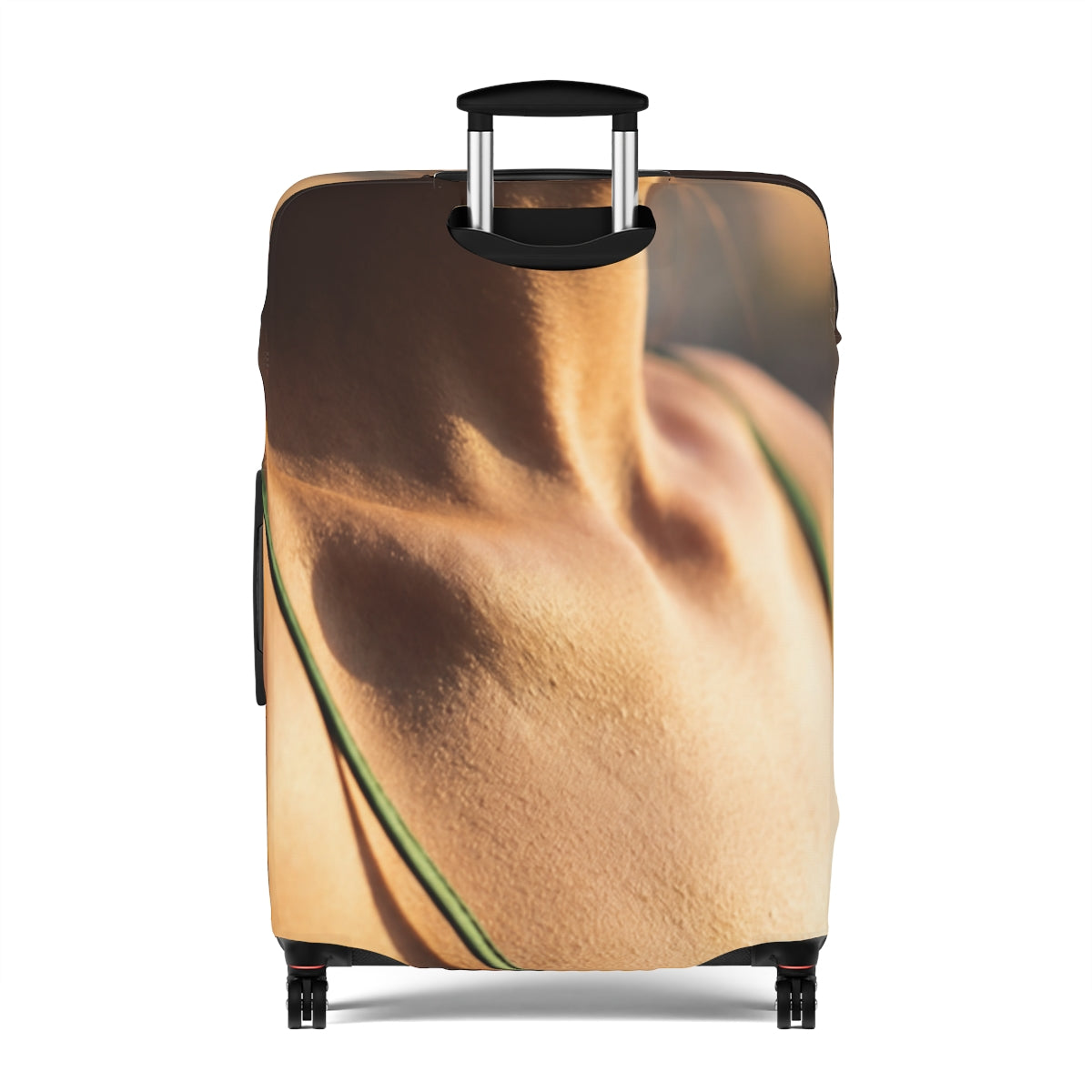 Luggage Cover - Golden Hour Solace Canvas | Echovira Gallery