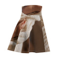 Women's Skater Skirt - Tender Newborn Hand in Soft Muslin......