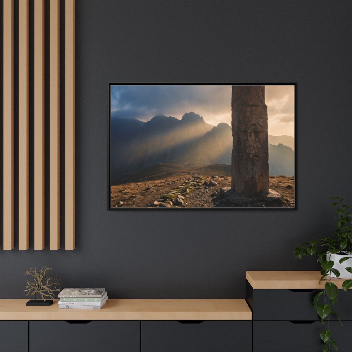 Framed Matte Canvas - Mystic Heritage