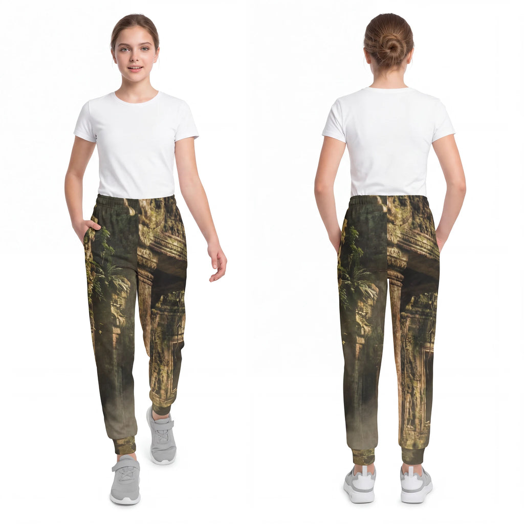 Youth Joggers - Secret Temple Path | Echovira Gallery