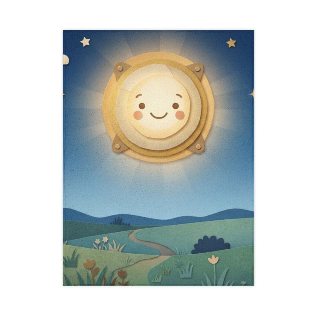 Toddler Blanket - Sunbeam Meadow Slumber | Echovira Gallery