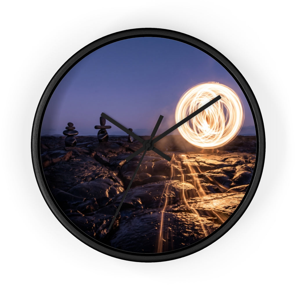 Wall Clock - Portal Equilibrium | Echovira Gallery